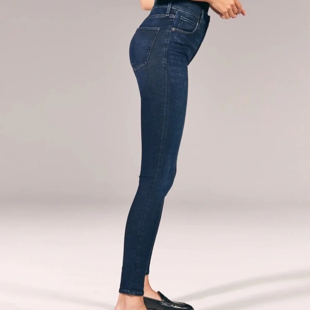 Abercrombie & Fitch High Rise Super Skinny Jeans, 6 Short - Picture 2 of 5
